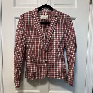 Rag &‎ Bone Plaid Blazer Style Shirt